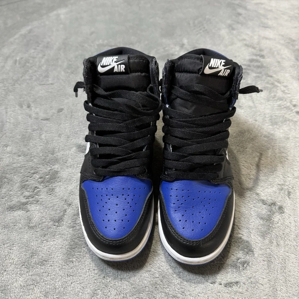 Air Jordan 1 Retro High Royal Toe Size 4.5Y / 6 Womens (575441-041)‎